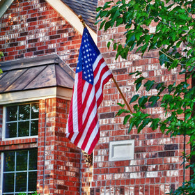 XIFAN deluxe flag ideal for porch or garden flagpole installations.