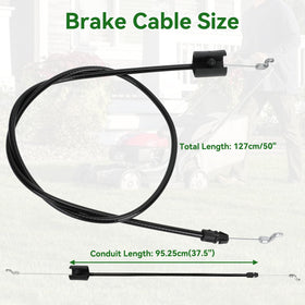 XIKOBY 21-inch mower cable fitment ensures reliable steering and speed control.