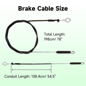 XIKOBY conduit length 54.5 inches ensures precise fit.