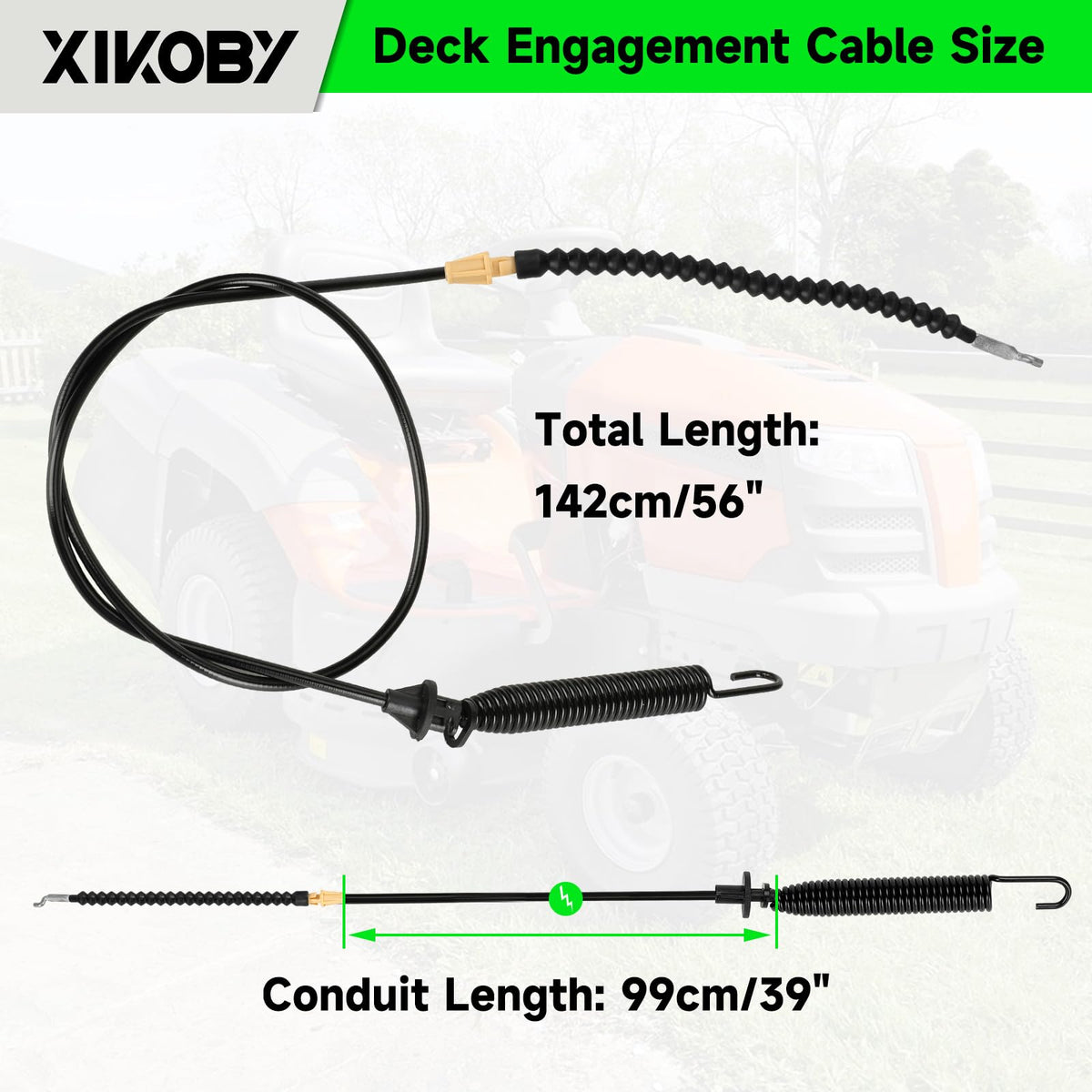 XIKOBY rubber casing on 946-04173e cable protects core from wear
