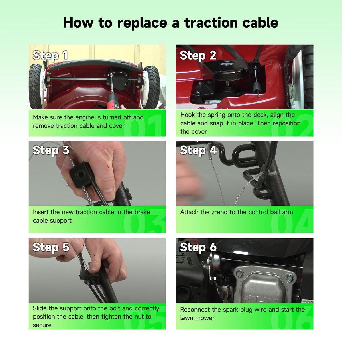 XIKOBY durable traction cable with wear resistance for lasting use