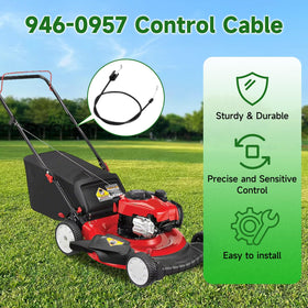 XIKOBY non-extension spring control cable provides dependable, precise engagement.