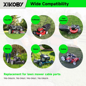 XIKOBY stainless steel conduit and rubber core enable flexible installation.