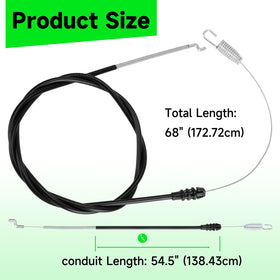 XIKOBY 14508 traction cable, OEM replacement for Toro Recycler compatibility