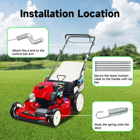 XIKOBY 60-530 traction cable for Toro front-drive, reliable lawn care