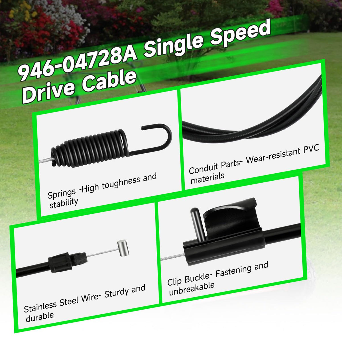 XIKOBY Yard Machines and Yard Man compatibility keeps your walk-behind running.