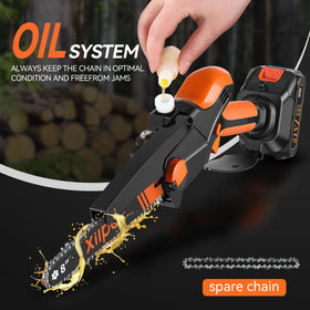 Xilpo dual 21V batteries support long, uninterrupted work.