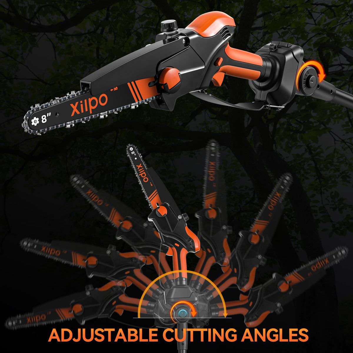 Xilpo lightweight design with shoulder strap minimizes fatigue.