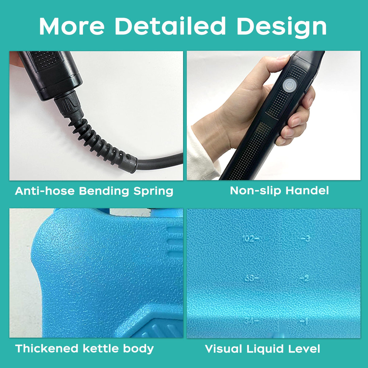 XILVYUAN soft mist mode protects delicate blooms during watering.