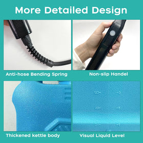 XILVYUAN soft mist mode protects delicate blooms during watering.