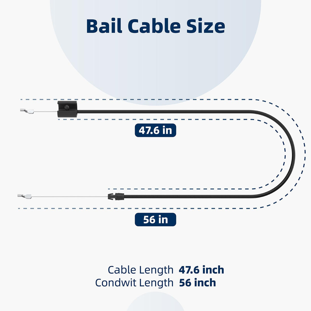 Ximoon cable construction uses rubber and metal for durability