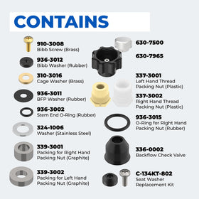 Xinafan handle replacement part to restore smooth operation of outdoor faucets.