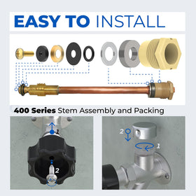 Xinafan vacuum breaker service kit compatible with 500 and 400 series valves.