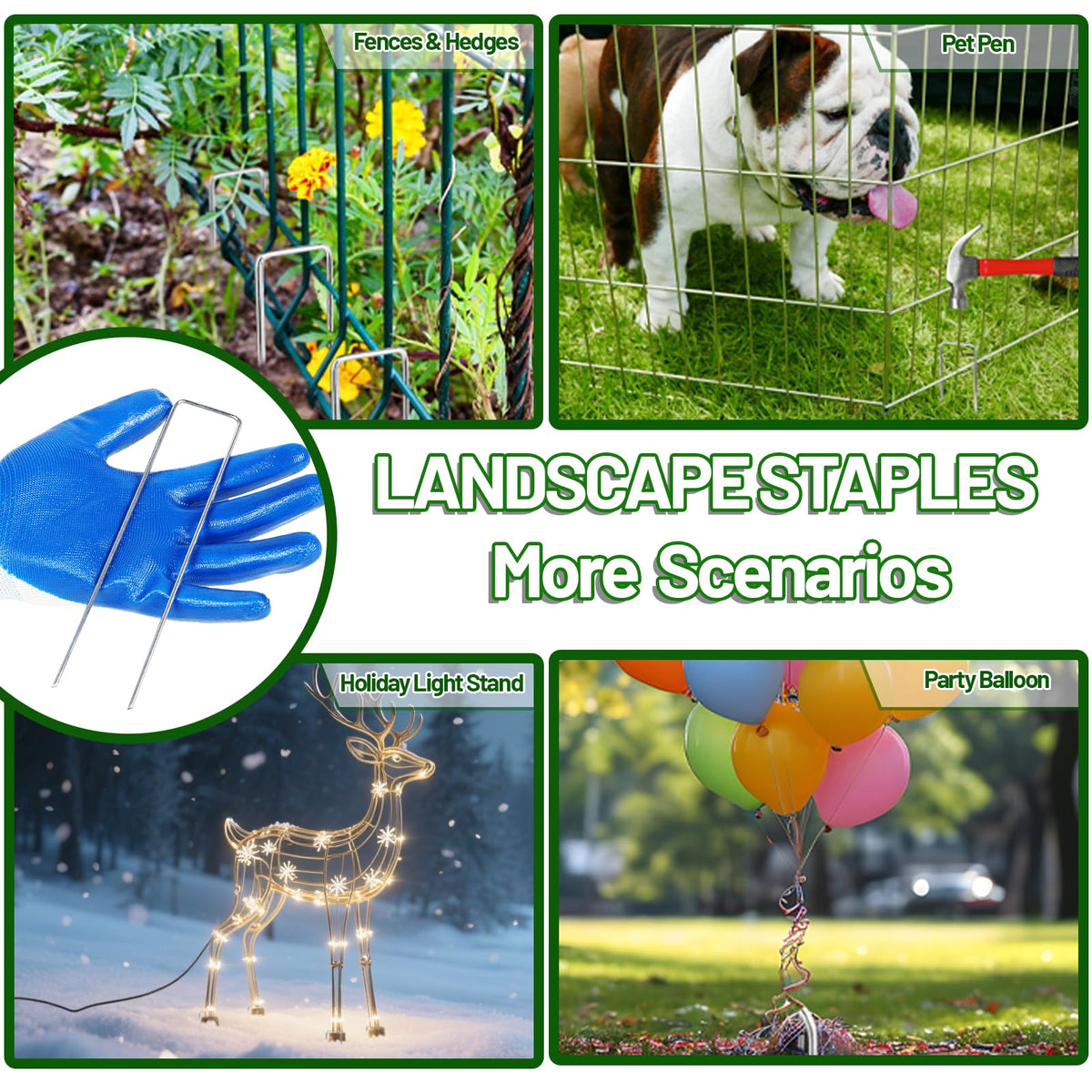 XINCAMPING easy removal and reuse of stakes after seasonal adjustments
