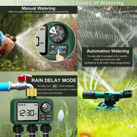 XinFuture timer LCD display is easy to read for quick setup.