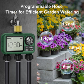 XinFuture rain delay mode helps skip watering during rainy periods.