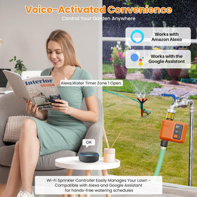 XinFuture remote-control-app makes watering easy from anywhere at home or away.