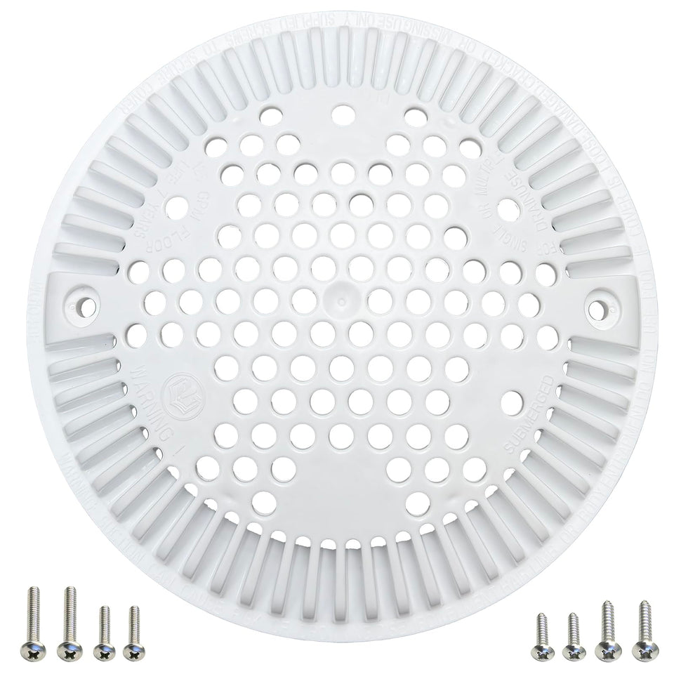 XINGBAO WG1048E white main drain cover for safe pool circulation
