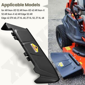 XINKE 04795000 side discharge chute close-up showcasing rugged construction