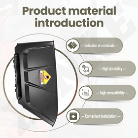 XINKE 04795000 side discharge chute designed to withstand debris during mowing