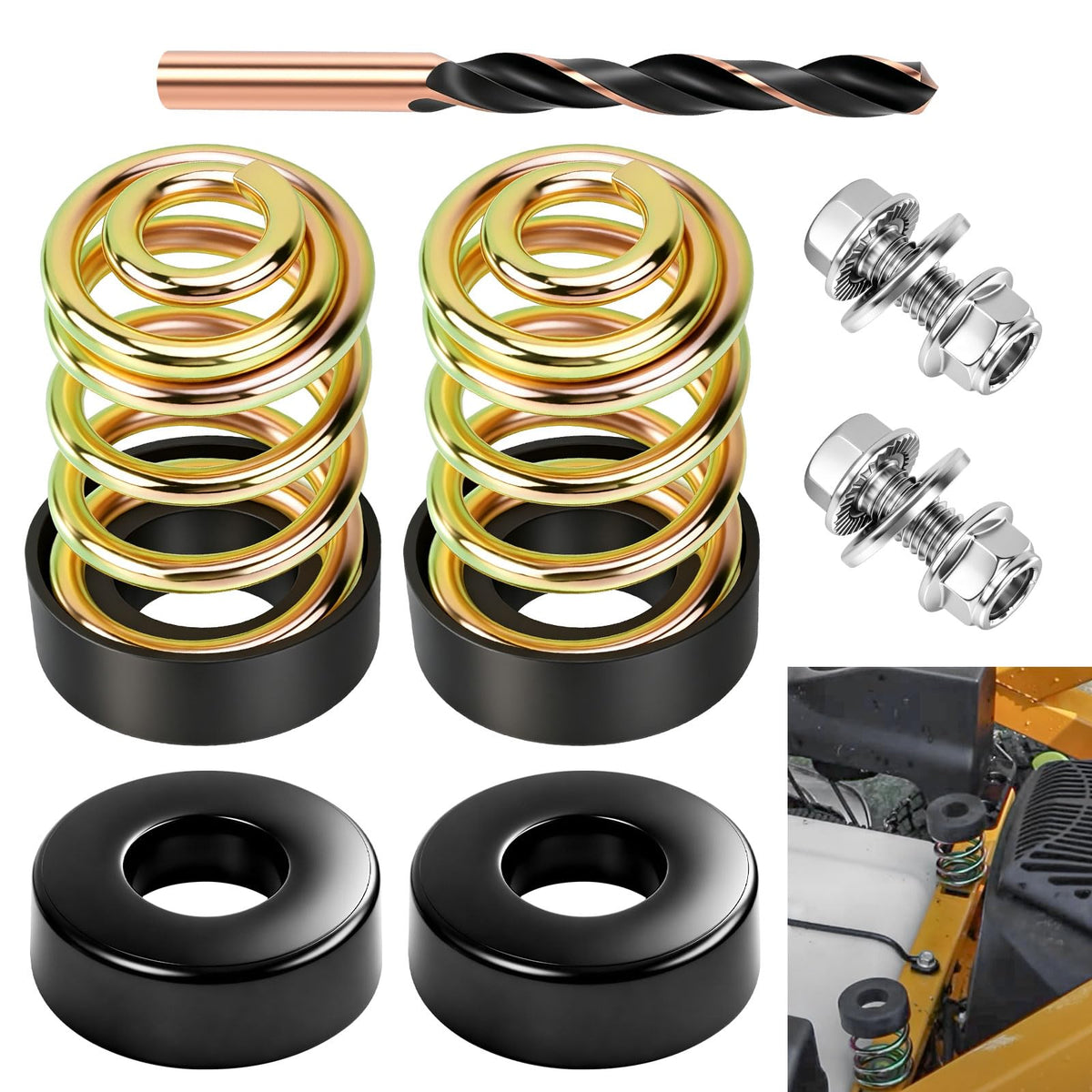 XINKE 283516 compression seat spring delivers smoother rides by absorbing shocks