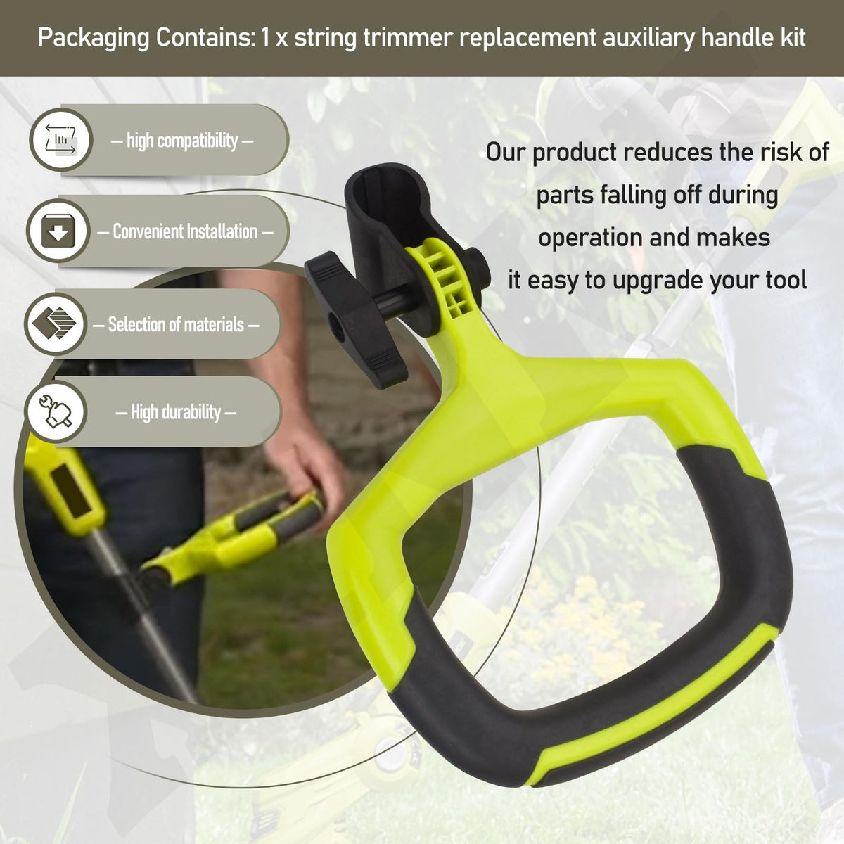 XINKE replacement part offers durable construction for hard-wearing trimming sessions
