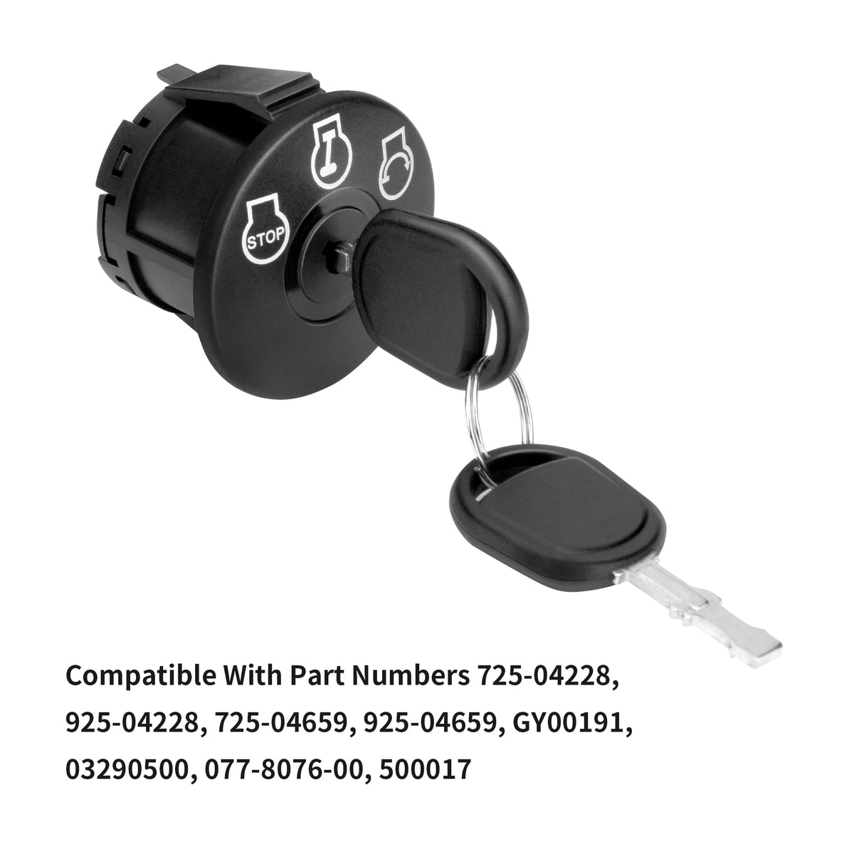 XINRINTONG mounting ring and keyring accessories for ignition switch installation.