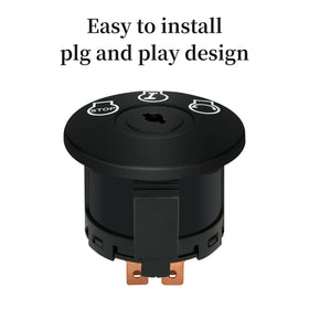 XINRINTONG ignition switch includes two keys for backup access.