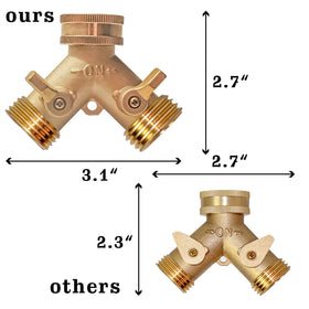 Xiny Tool 3 4 inch inlet and outlet shown for universal hose compatibility