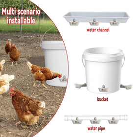XINYI aluminum water bowl close-up highlights rust-free construction and smooth finish.