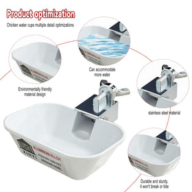 XINYI water cup installation kit enables fast mounting on buckets and tanks.