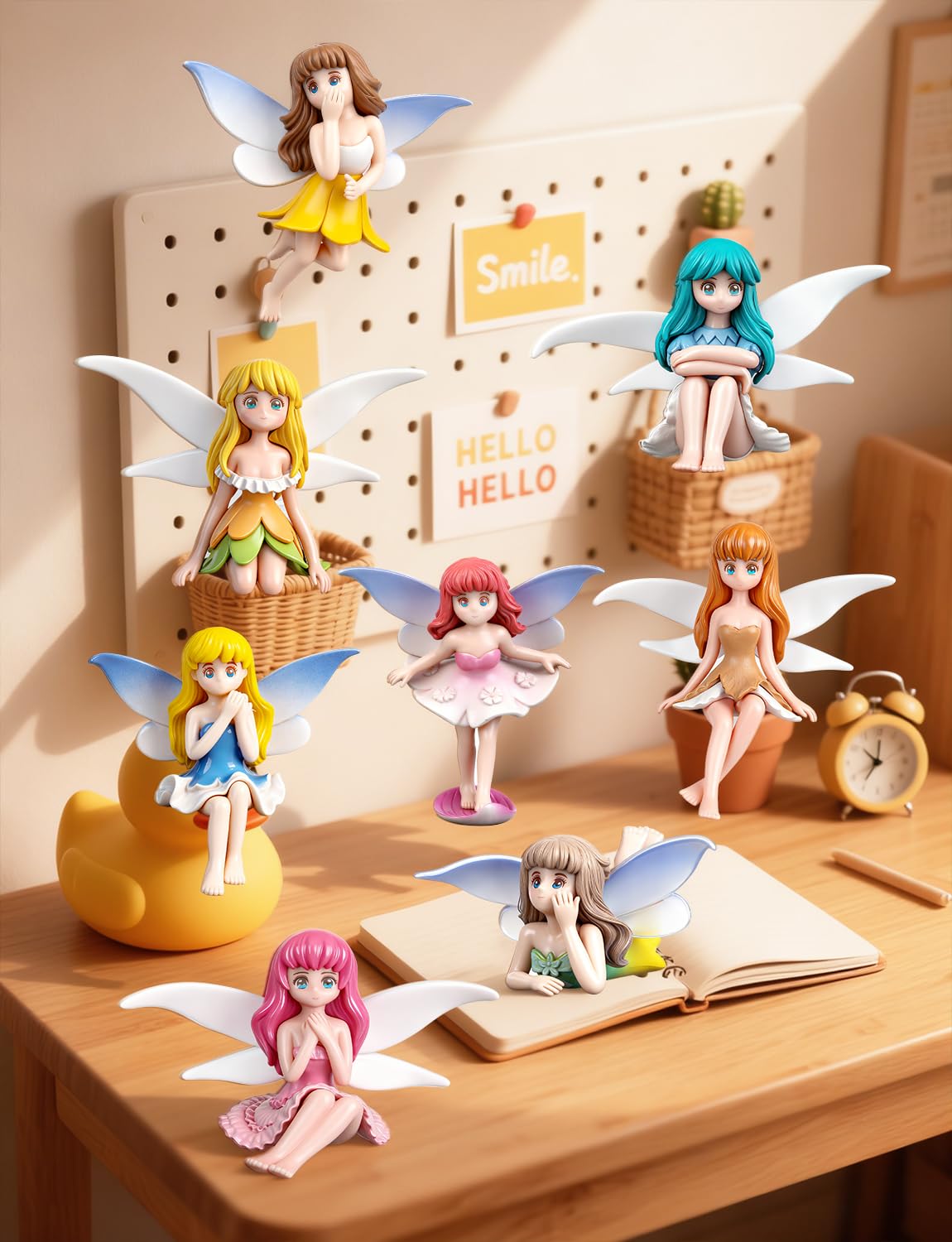 XJWWHZ gift-packaging-ready fairy figurines ideal for gifting.