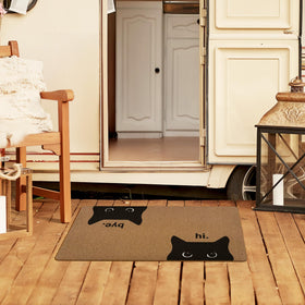 XLDLIOO 17x30 inch doormat sized for most exterior doors.