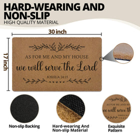 XLDLIOO Gift-ready doormat adds welcoming charm to entrances.