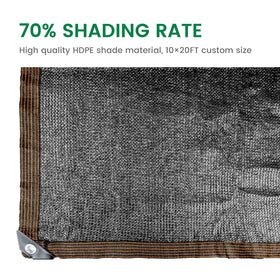 Xlimin outdoor shade netting suitable for simple outdoor setup.