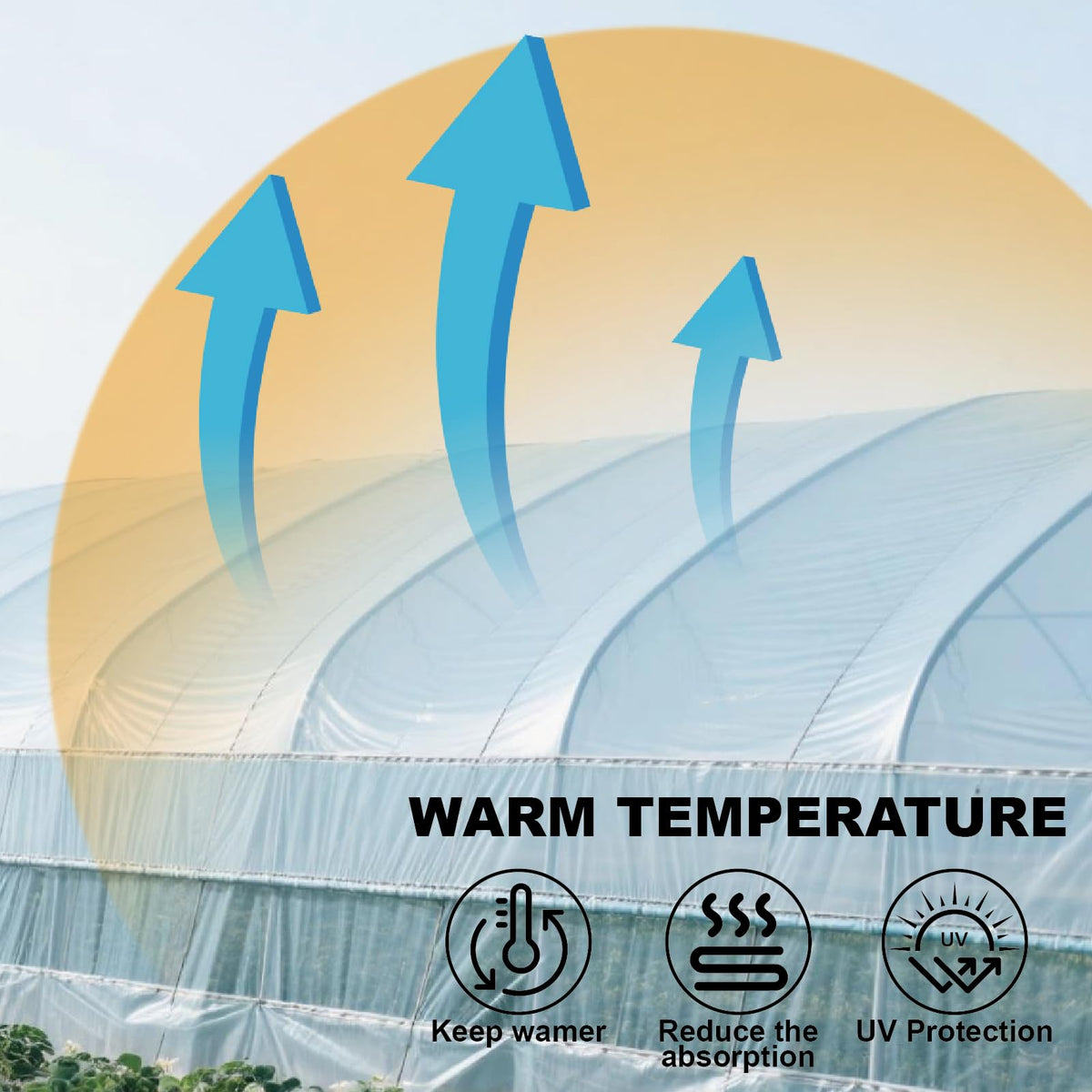 XLKIB light-transmittance-optimized film delivers even warmth.