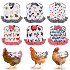 XLSXEXCL chicken saddle back protector for hens supports feather growth.