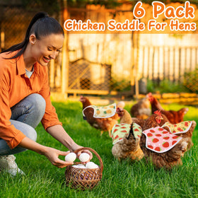 XLSXEXCL colorful saddle patterns add charm while safeguarding plumage