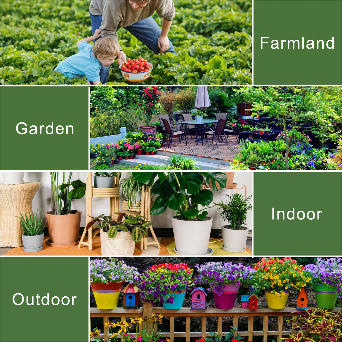 XLUX versatile tool for indoor and outdoor garden care