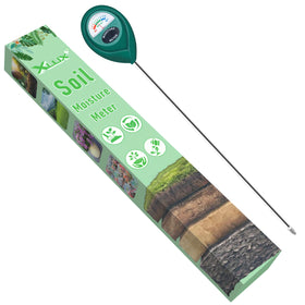 XLUX long-probe moisture meter dial for deep pot moisture checks