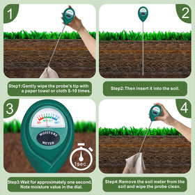 XLUX single probe minimizes root disturbance during testing