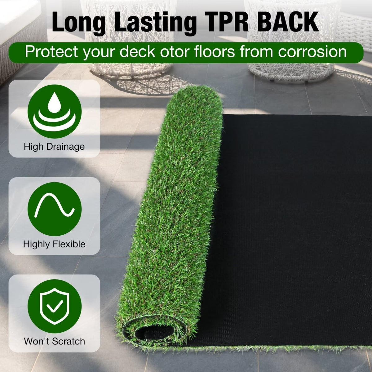 XLX TURF easy-cut DIY installation demonstrated for custom spaces