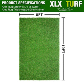 XLX TURF high-density 15mm pile closeup emphasizes soft, inviting texture