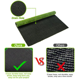 XLX TURF versatile indoor-outdoor rug for balconies, decks, and yards.