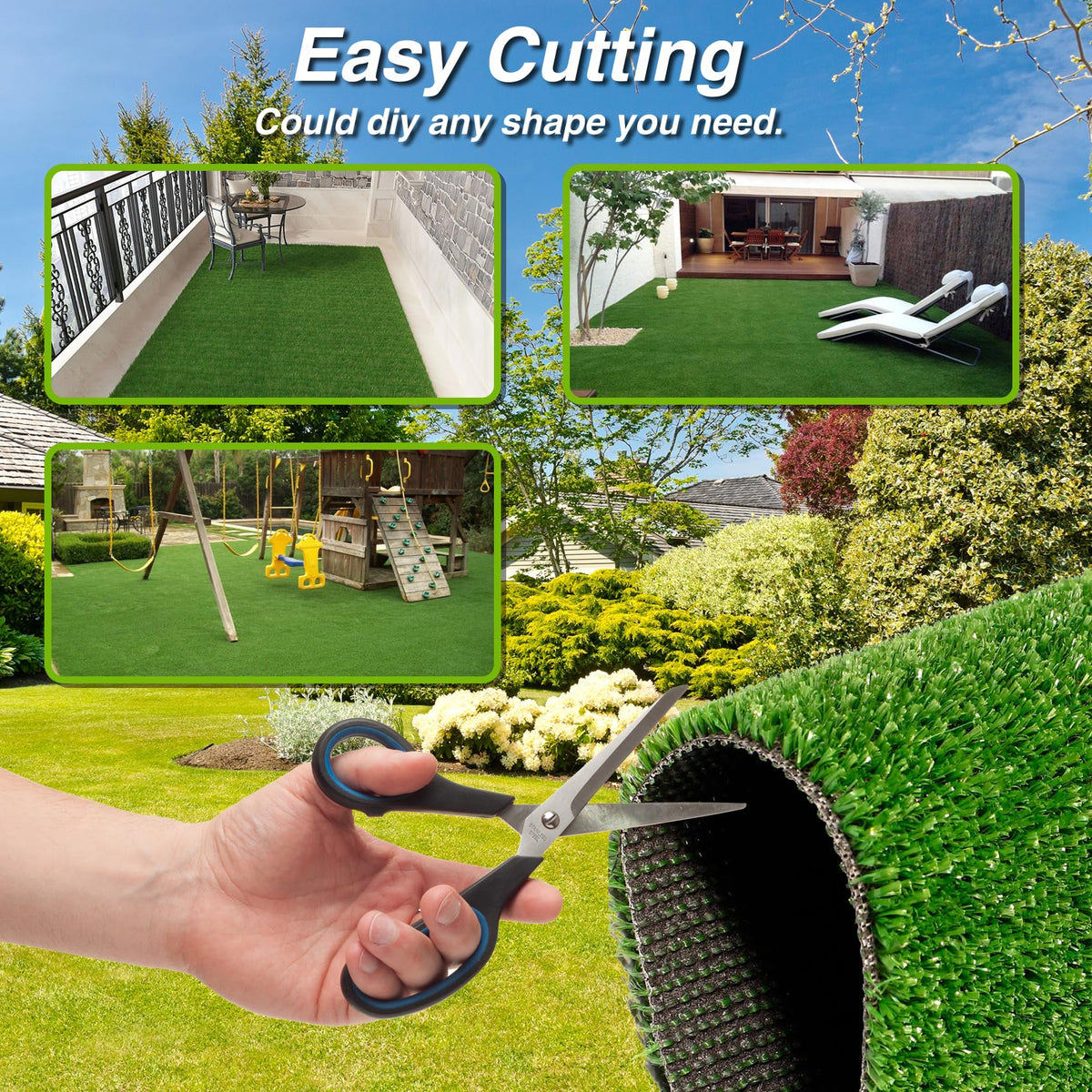 XLX TURF pet-friendly, easy-clean surface for kids and dogs.