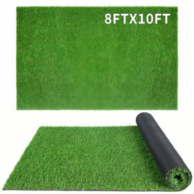 XLX TURF realistic artificial grass 8ft x 10ft showing lifelike fibers for patios and balconies