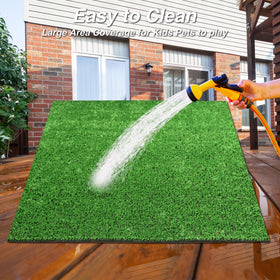 XLX TURF soft pile-like grass for realistic feel underfoot.