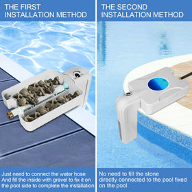 Xmnbl weather-resistant pool filler unit ready for outdoor use