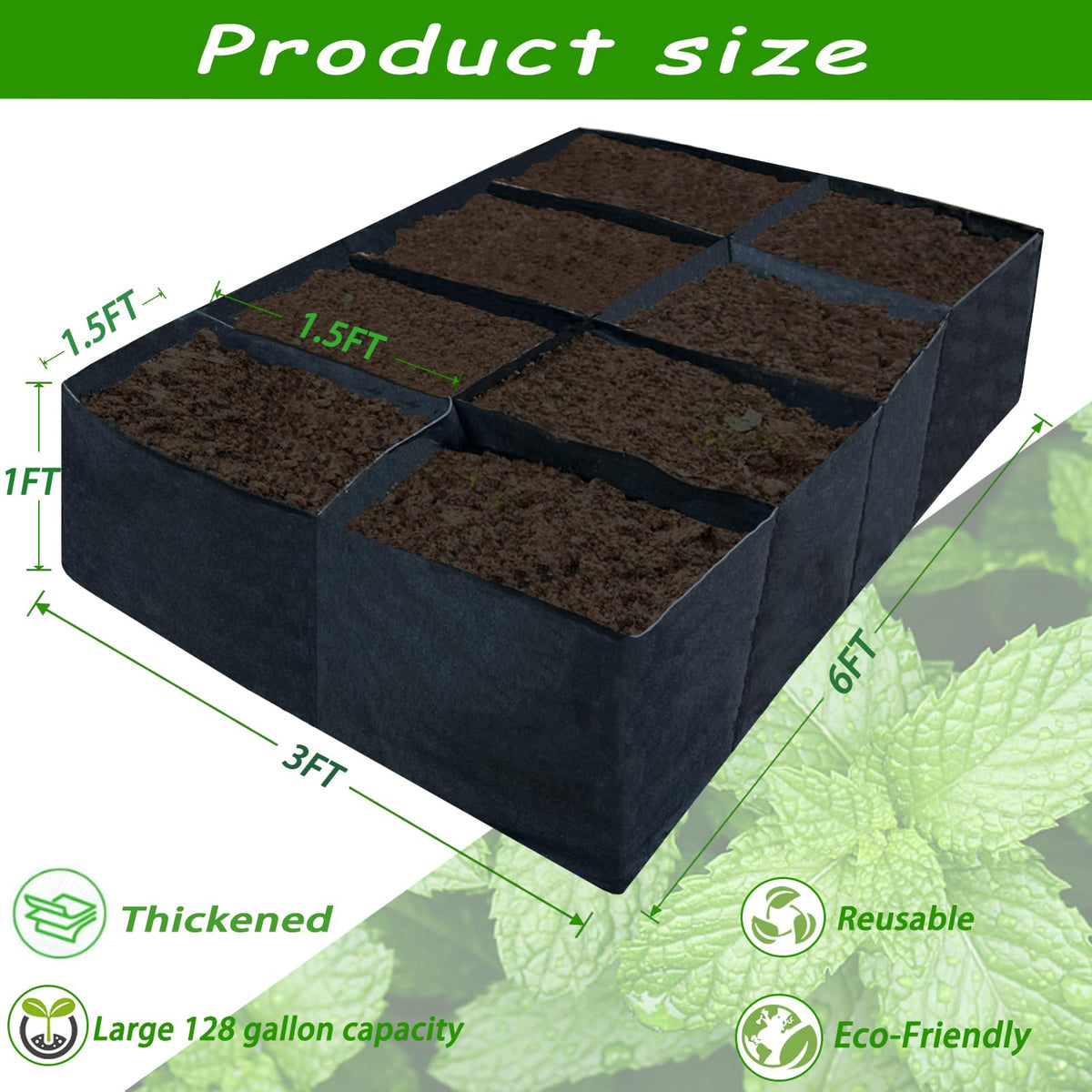 XMxoTxo 8-grid design for organized planting sections.