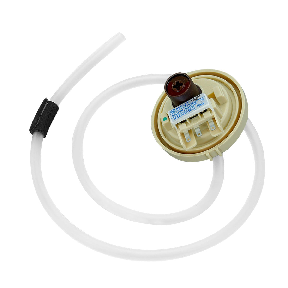 XMXZYX LG 6501EA1001R pressure switch closeup highlights a durable stainless diaphragm.